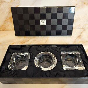 Saks 5th Ave Set of 3 Votive Candle Holders